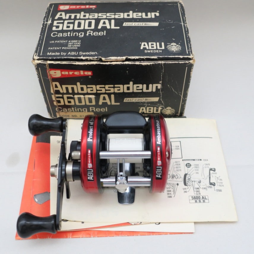 アブ,アンバサダー,ABU,AMBASSADEUR,5600AL,1981年製,オールド