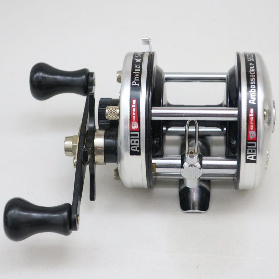 未使用品アブ アンバサダー 5500CDL シルバーブルー 魚屋別注 中古品