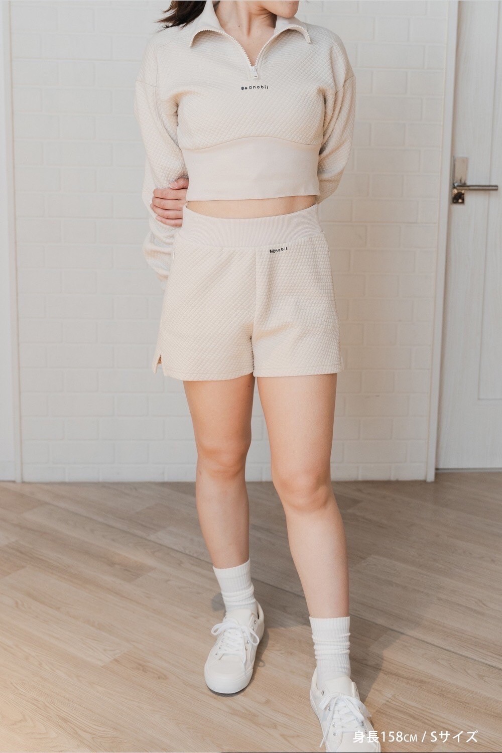 キルティングショートパンツ