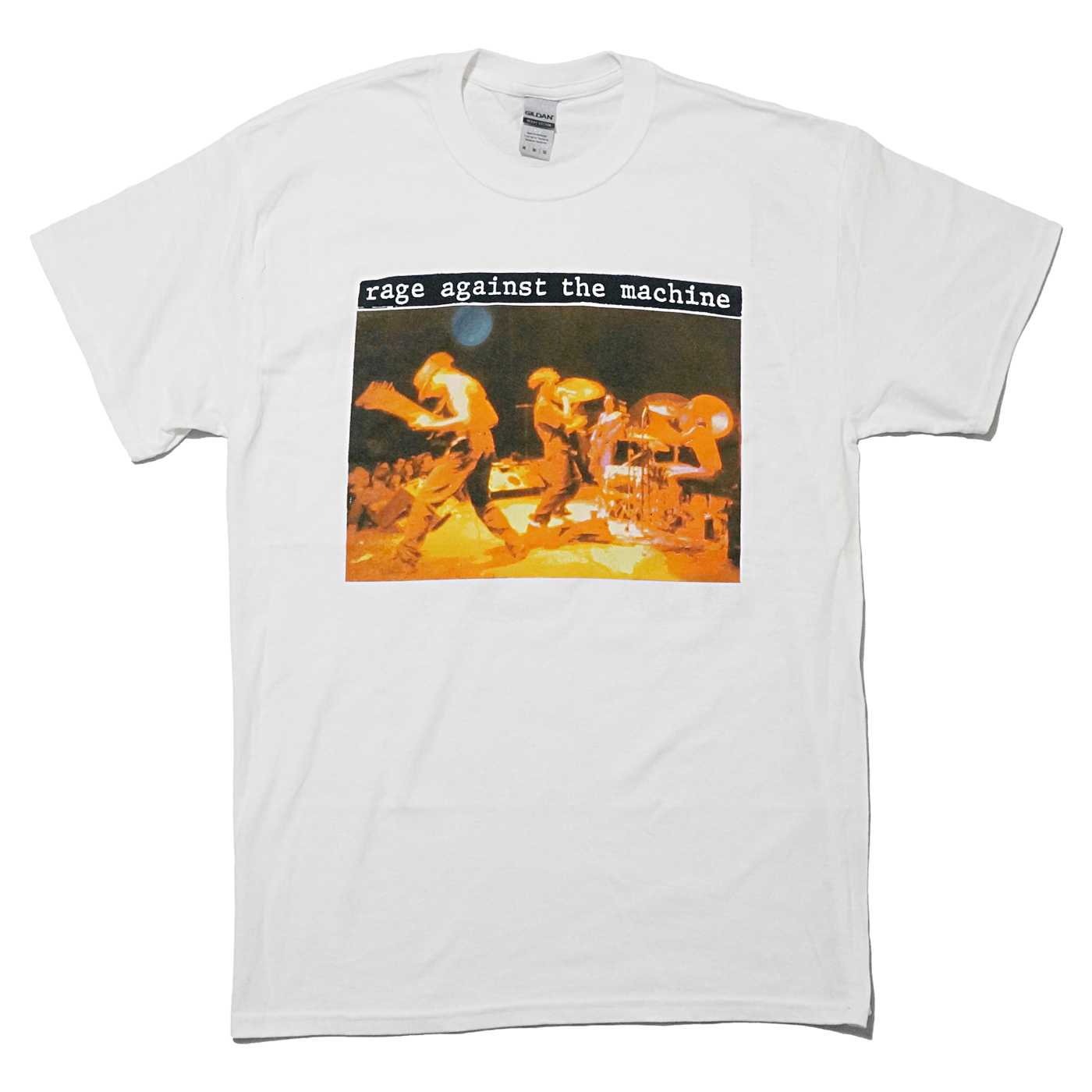 RAGE AGAINST THE MACHINE Tシャツ Anger Gift-White | OSOMALO バンド