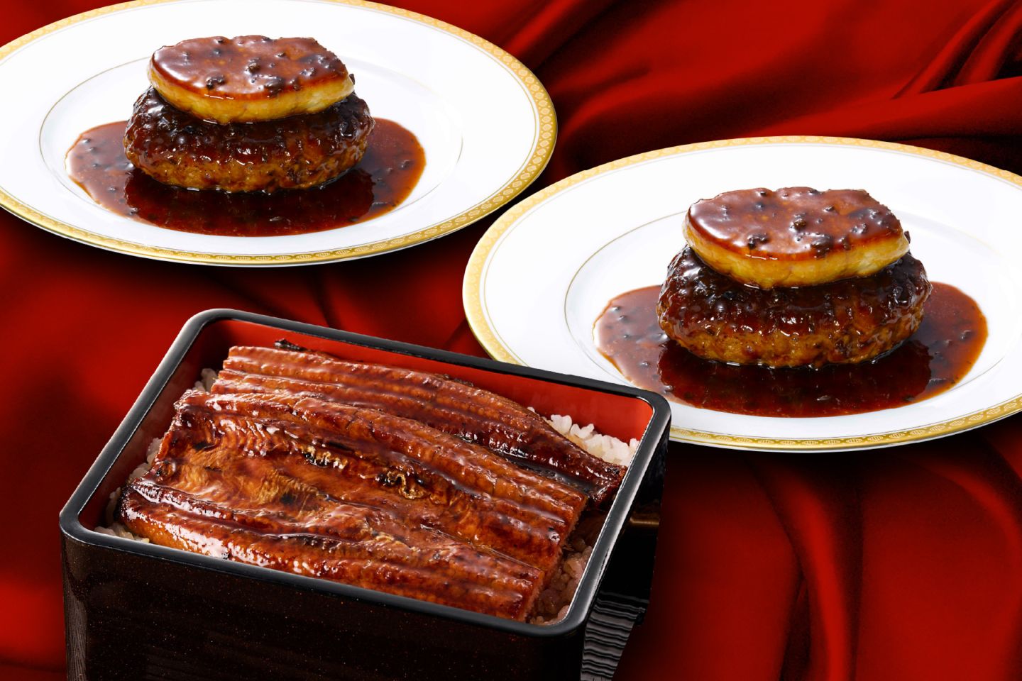 ロッシーニ風ハンバーグセット（うなぎ）｜【公式】俺のフレンチ 俺の