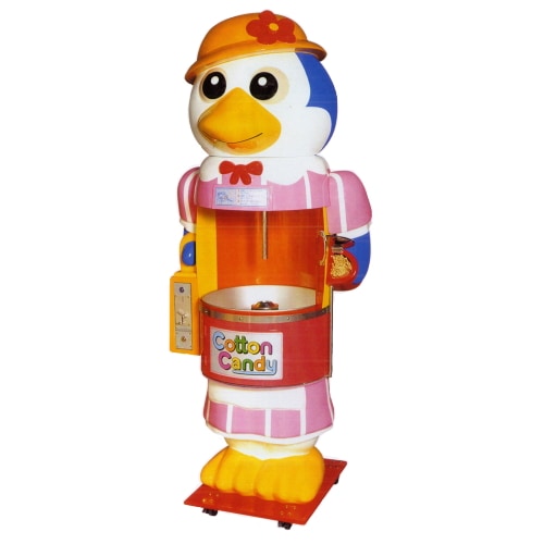 綿菓子機(わたあめ機) わたあめ 自動販売機ペンギンちゃん 朝日産業