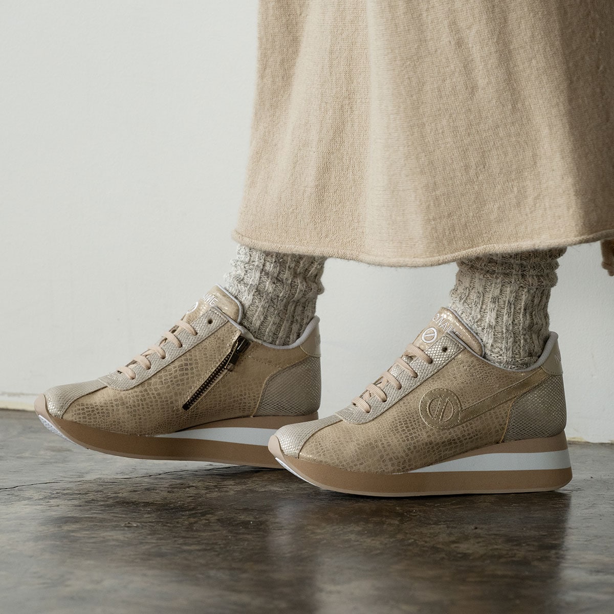 ファイナルセール50%OFF]NO NAME ノーネーム SPEED-42947-SAND