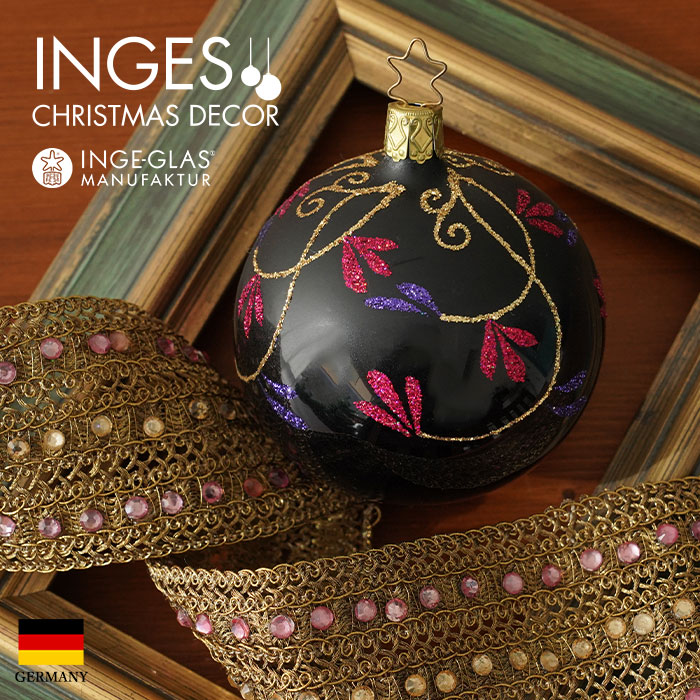クリスマスツリー オーナメント ドイツ INGE-GLAS MANUFAKTUR（インゲ