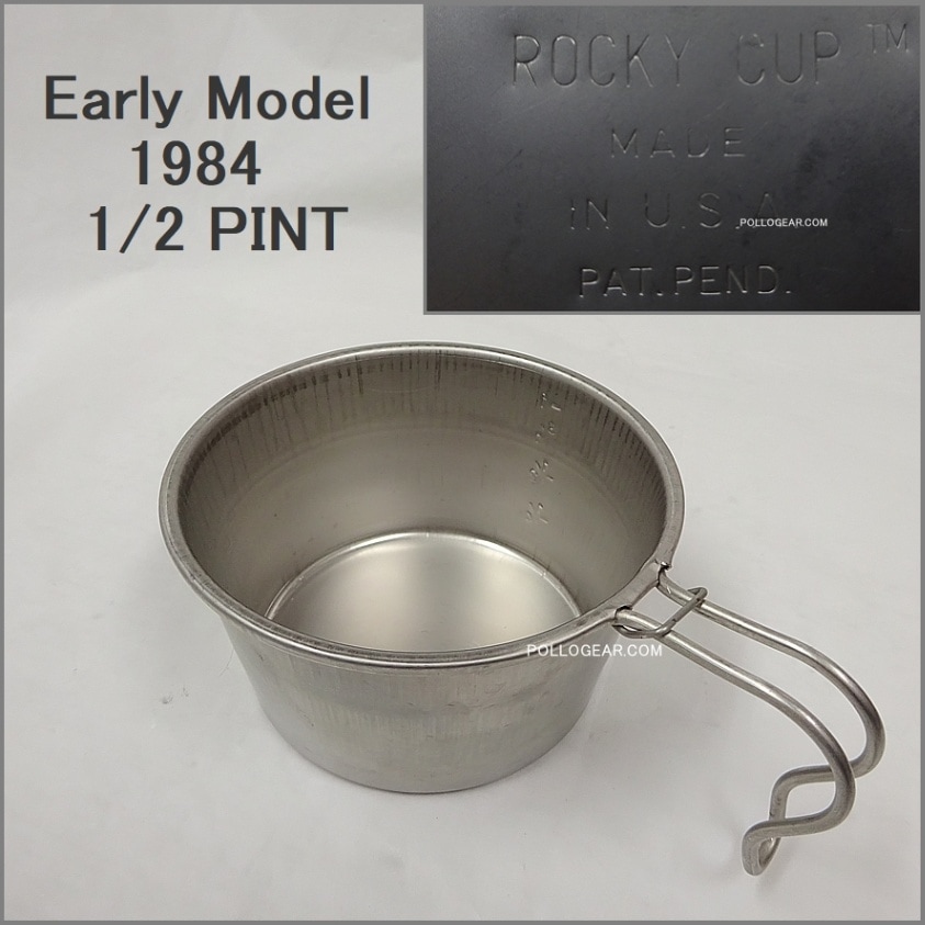 希少 ロッキーカップ PINT TM刻印 USA 希少 ロッキーカップ PINT TM