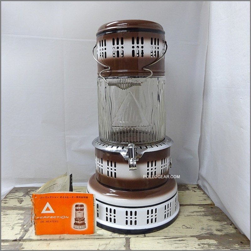 パーフェクション オイルヒーター 750 DELUXE 箱あり　もう一台あり Perfection,パーフェクション750,箱つきビンテージストーブ - BURN-UPS!