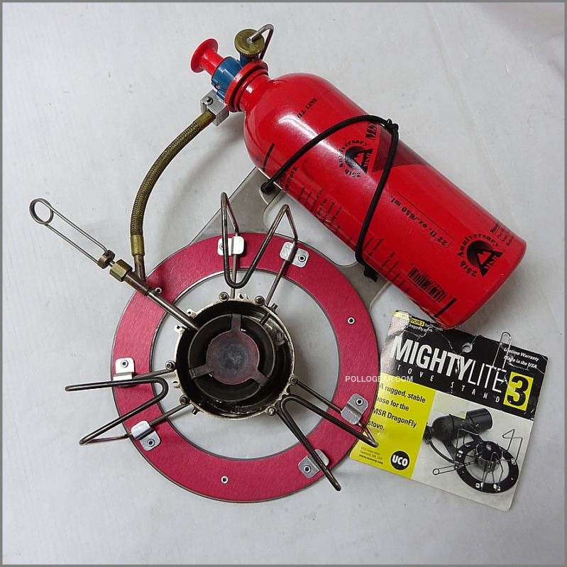 UCO Mightylite stove stand dragonfly専用 UCO×MSR<BR>ストーブスタンド<BR>ドラゴンフライストーブ<BR