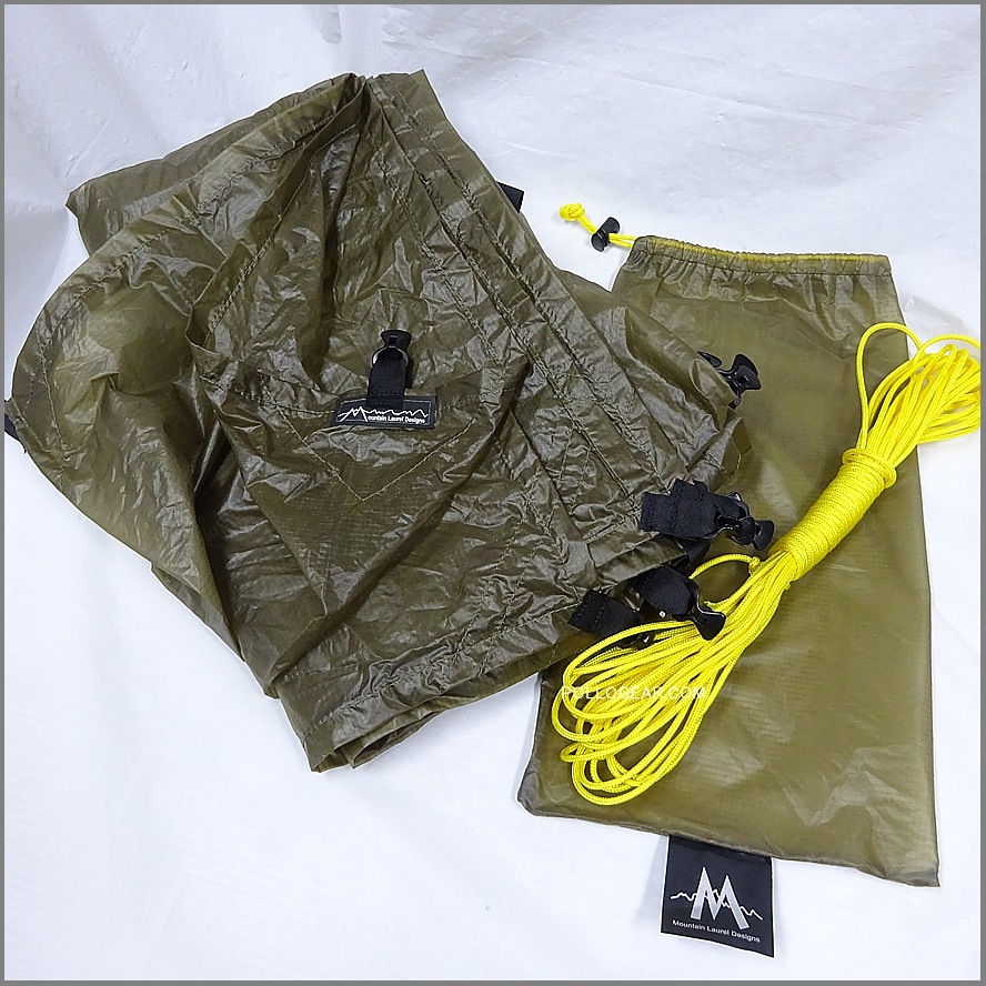 マウンテンローレルデザイン MONK FLAT TARP .5DCF ver. Mountain Laurel Designs/MONK FLAT TARP (DCF ver)