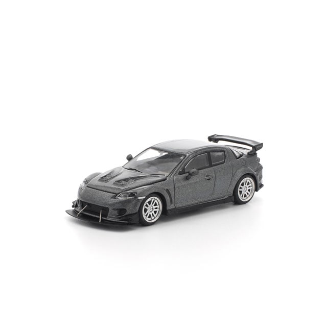 1/64 MAZDA RX-8 RE-AMEMIYA GUN METAL マツダ RX-8 RE雨宮 ガンメタル