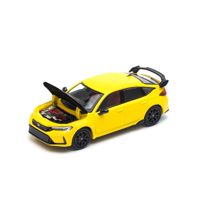 1/64 HONDA CIVIC FL5 TYPE-R SUNLIGHT YELLOW ホンダ シビック タイプ