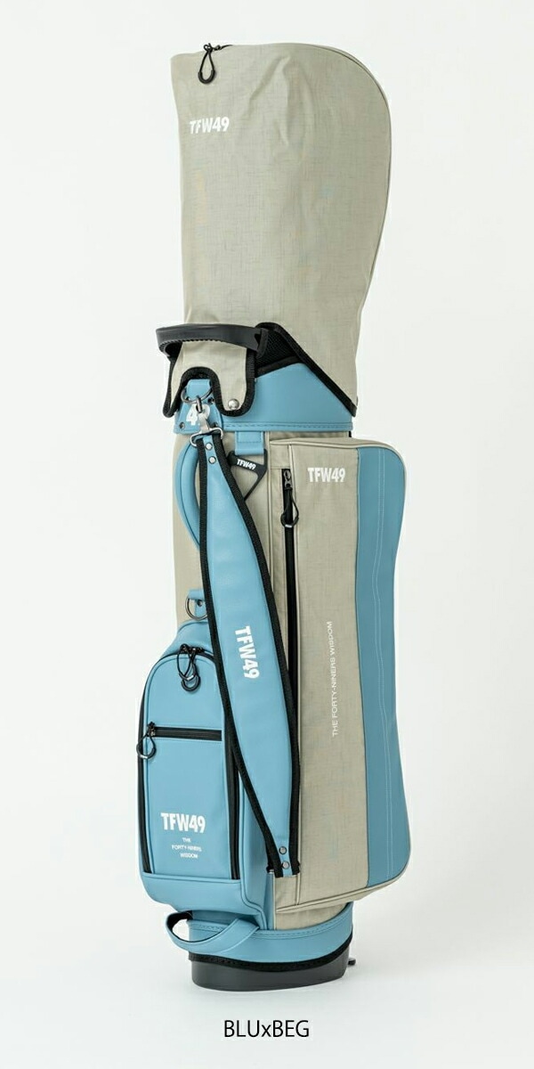 TFW49 2024年秋冬モデル メンズ キャディーバッグ 9.5型 5分割 ネーム