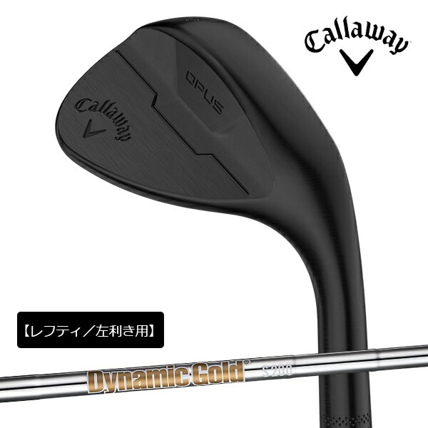レフティ／左利き用】キャロウェイ メンズ OPUS ブラック ウェッジ