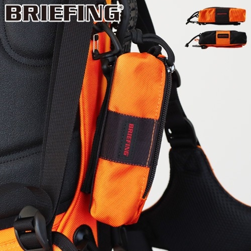 ブリーフィング ボール ポーチ [ブラック / オレンジ] BRIEFING BALL