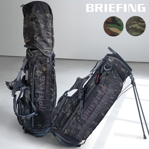 BRIEFING CR4カモフラキャディバッグ ヘッドカバーセット BRIEFING CR4