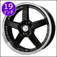 プリウス60系専用 ロクサーニ グラスターファイブ 19インチホイール