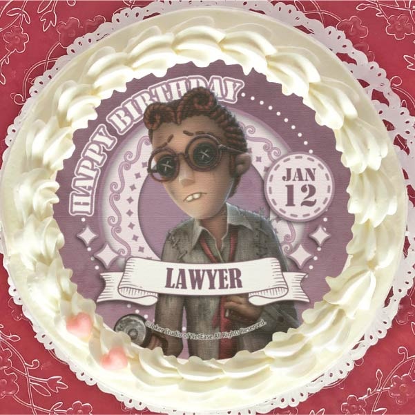 バースデープリケーキ2024（弁護士）【特典缶バッジ付き】[Identity V