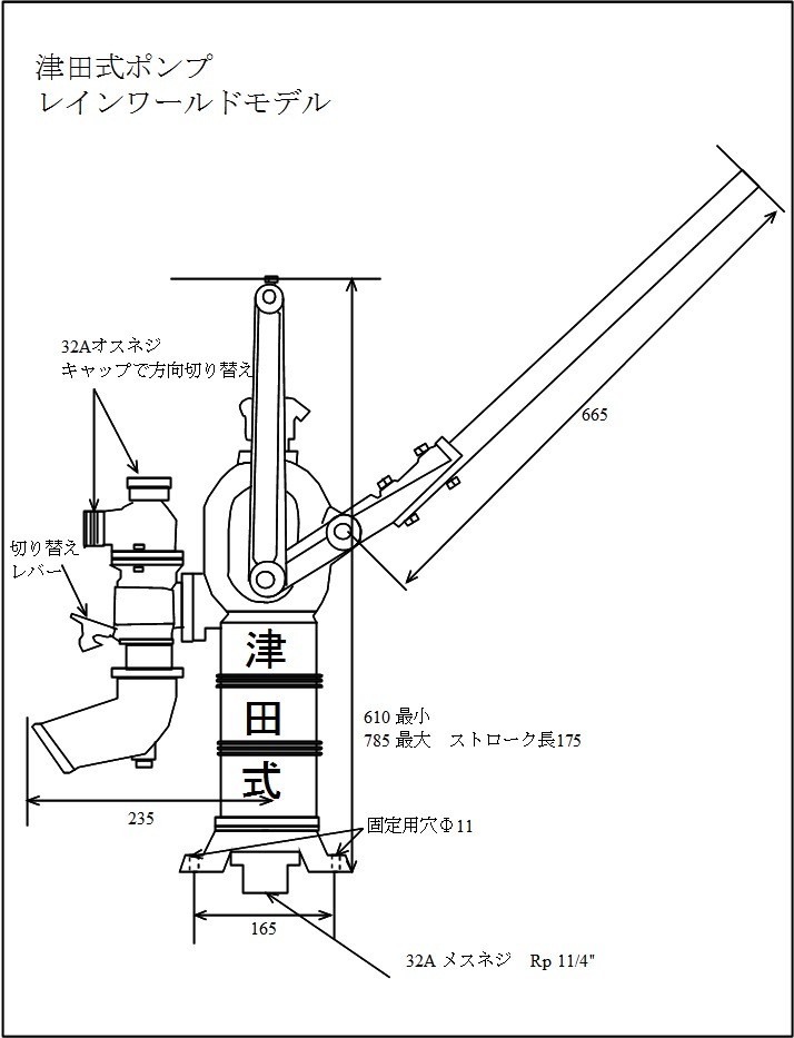 広島の名器：津田式ポンプ ケーボー号＜長期在庫品につき錆、汚れあり
