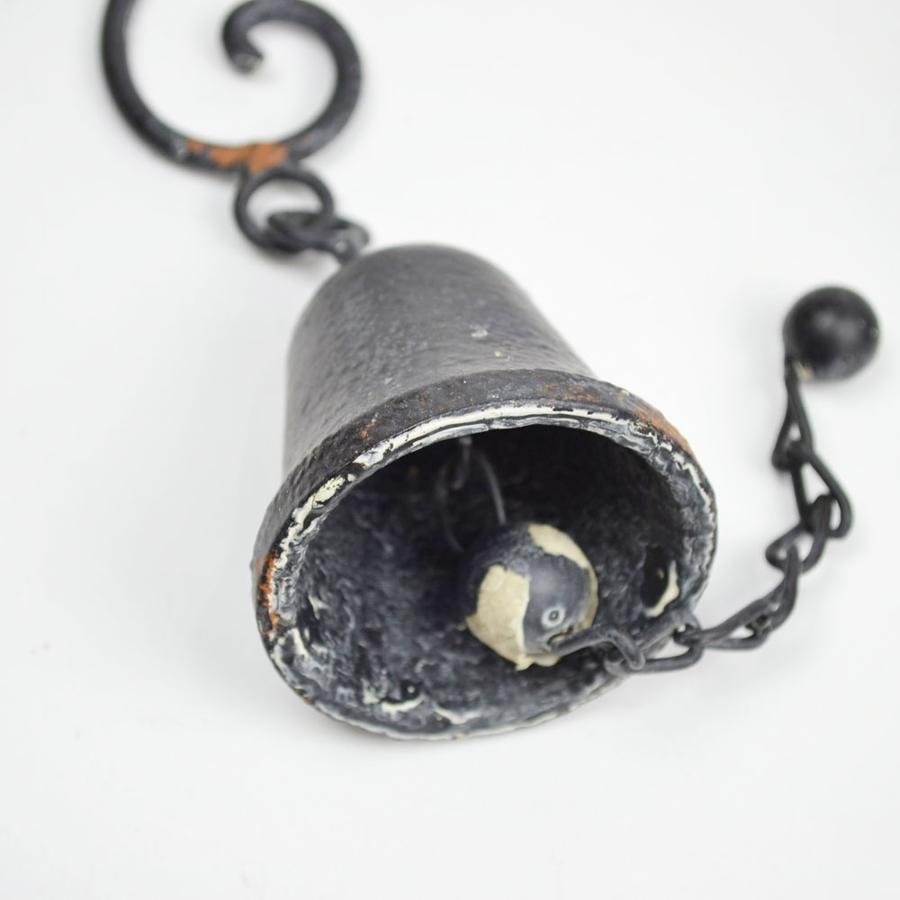 アイアン ブラックキャットベル アンティーク風 ドアベル