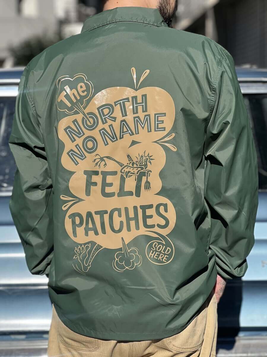 NORTH NO NAME NNN SIGN COACH JACKET HOLIDAY PAINT Sketch