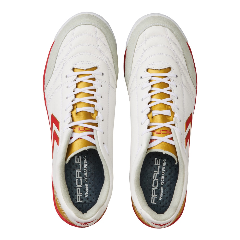 hummel/ヒュンメル フットサルシューズ アピカーレ5 ELITE PG WHT/RED
