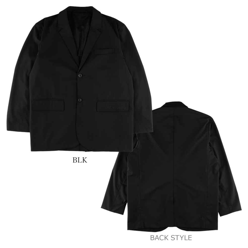 LS ブラックノーカラージャケット Luz Top Team 新品】LUZeSOMBRA