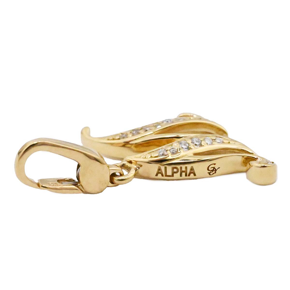 ゆきざき YUKIZAKI K18YG イエローゴールド ダイヤ アルファ