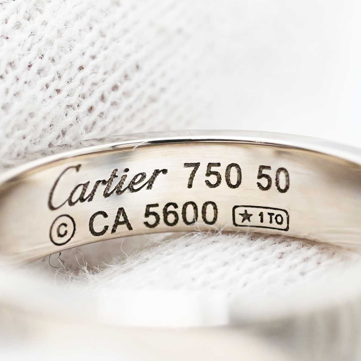 カルティエ CARTIER 750WG ホワイトゴールド ハッピーバースデー