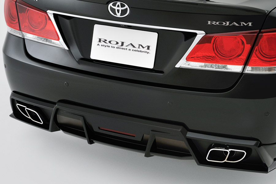 クラウン 210系 DTMエキゾーストシステム ブラックシリーズ 4本出し