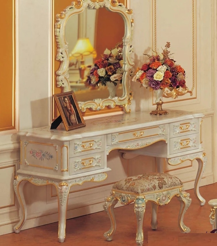 シャビーシック フレンチアンティーク調 ドレッサー ヨーロピアン姫