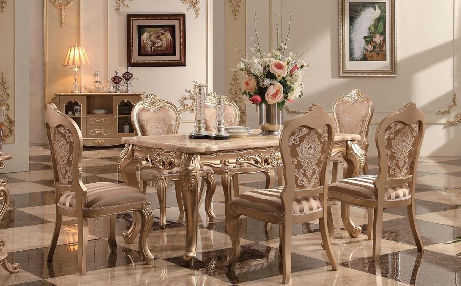 初売り特別15％値引！条件は要問い合わせ！～姫系大理石天板ダイニング