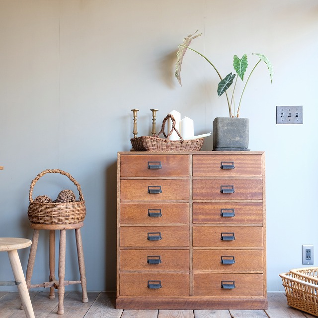 チェスト 12杯｜古家具,引き出し類｜古家具・アンティーク家具 R-select