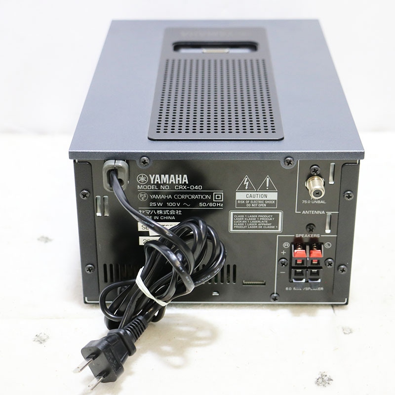 ◇YAMAHA ヤマハ マイクロコンポーネントシステム MCR-040+NS-BP80 元