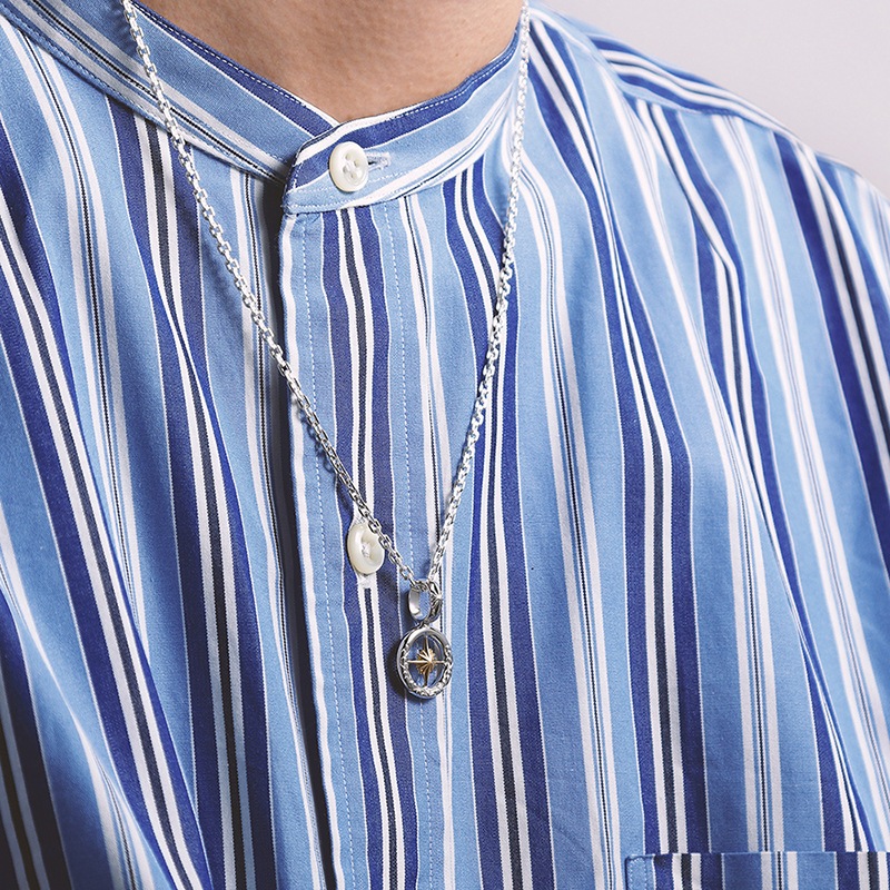 サンシンボル シルバー925 K24（24金）ゴールドプレートペンダント