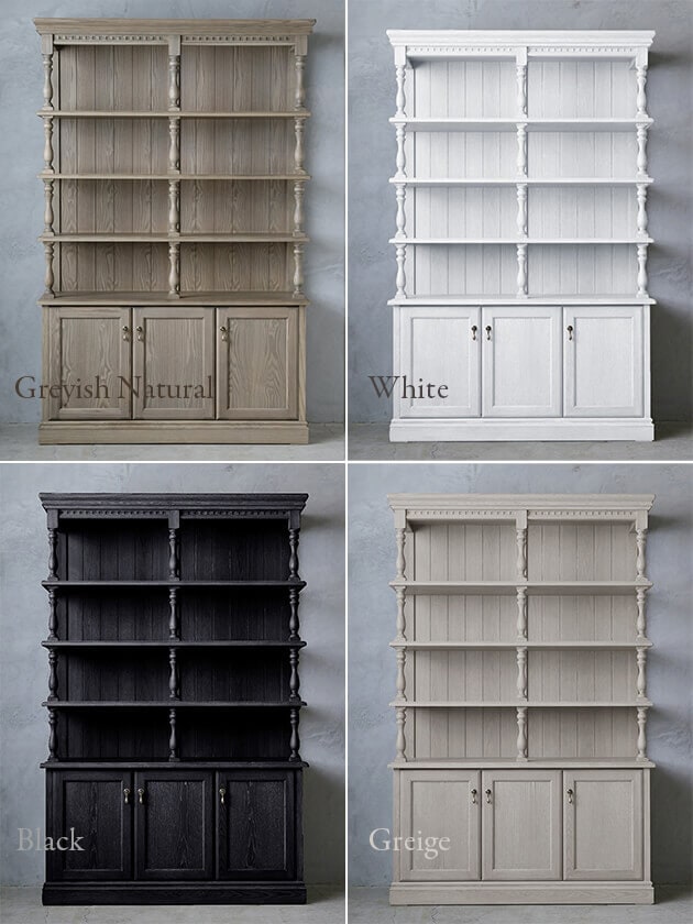 FRENCH RETRO シェルフキャビネット レトロ 日本製 サラグレース