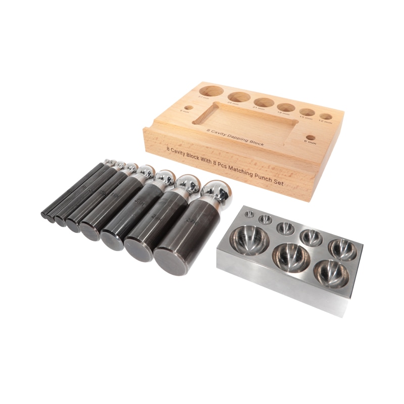 鉄製サイコロ+矢坊主8本セット台付 #1933 | 成形・板金・線引・ケガキ