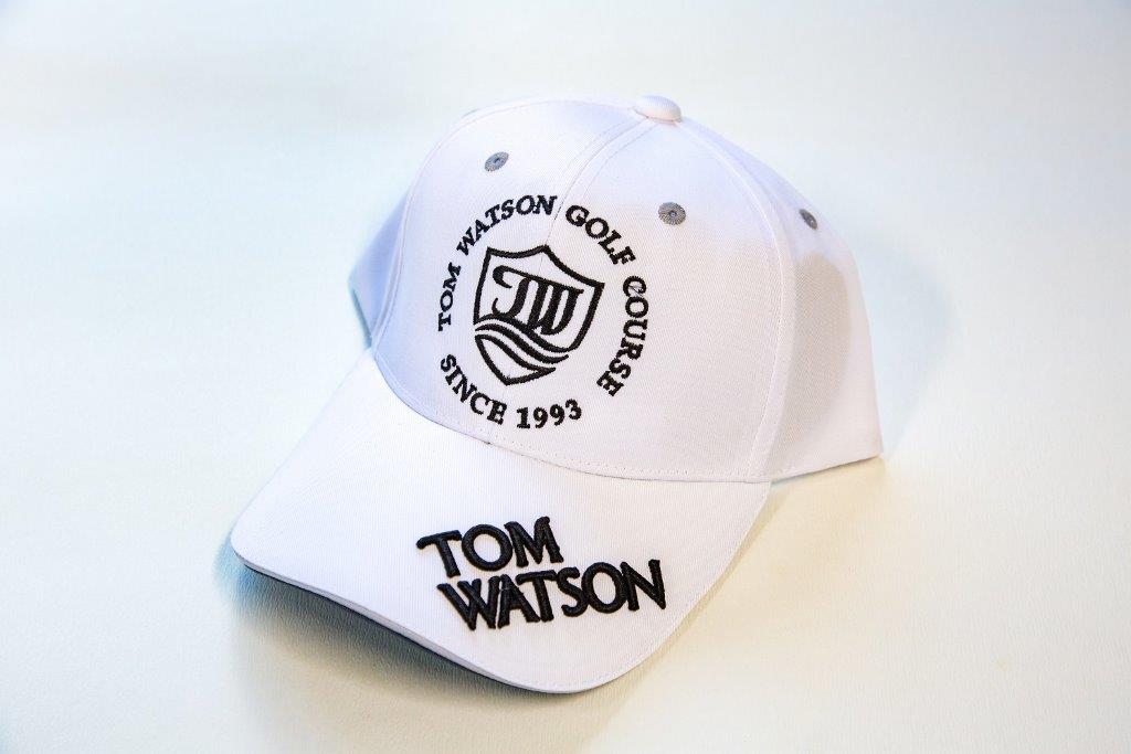 トム・ワトソンゴルフコース】 オリジナルキャップ（ホワイト