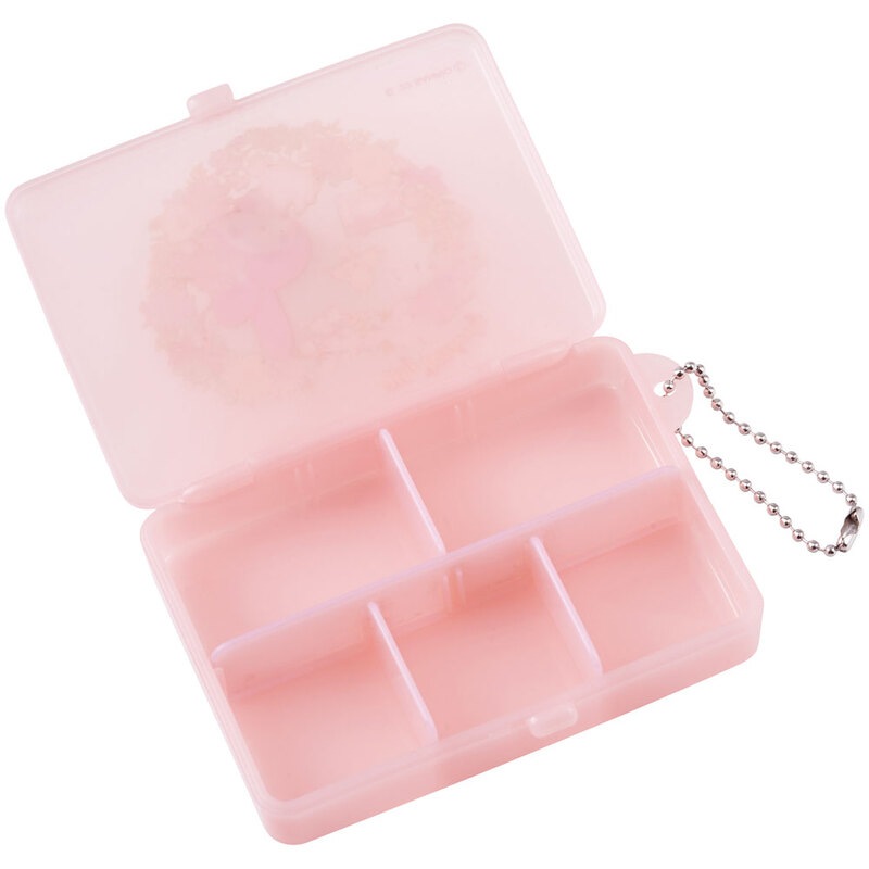 メール便対象品】 マルチ ケース 仕切り 動く 小物入れ ピル サプリ