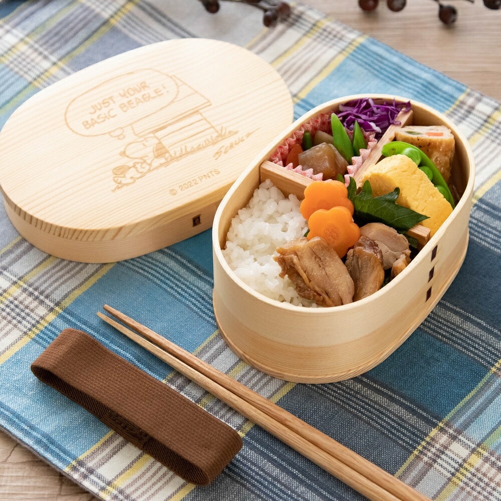 曲げわっぱランチボックス 1段/550mlベーシック／WLB6_4973307620065