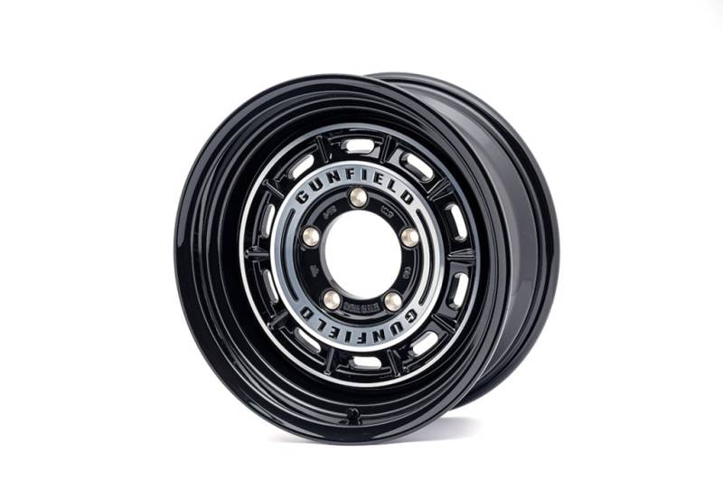 GUNFIELD 16×6.0J±0 ブラックポリッシュ 1本 ジムニーシエラ・ジムニー