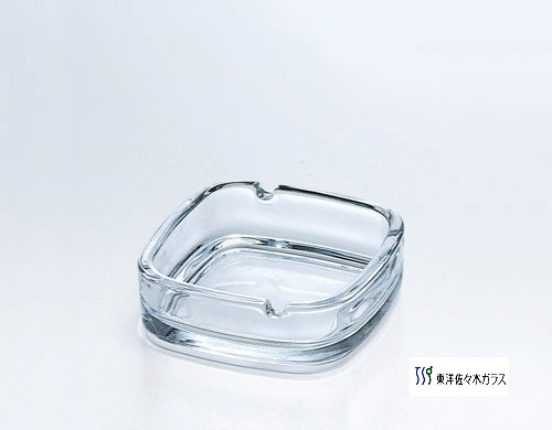 東洋佐々木ガラス | 業務用灰皿 | P－05536－JAN スクエア
