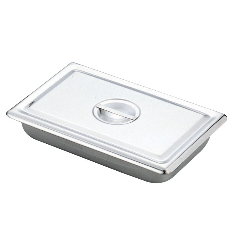 取寄品】18-8 角バット(蓋付) 313×203×H52mm SH-512W/C | SUGICO