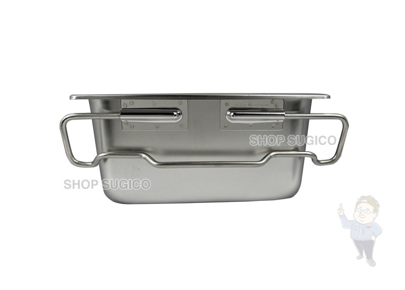 HACCP】18-8 給食バット 1/1サイズ 積み重ねハンドル 深さ150mm SH