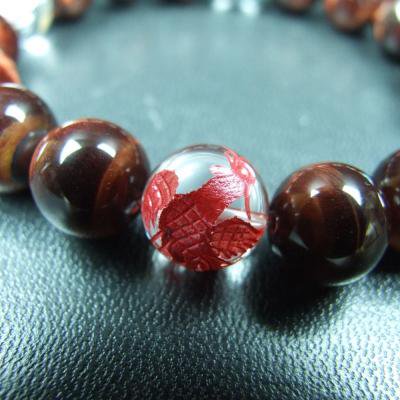 ブレスレット【レッドタイガーアイ】□メンズ□四神四色□｜白崎八幡宮