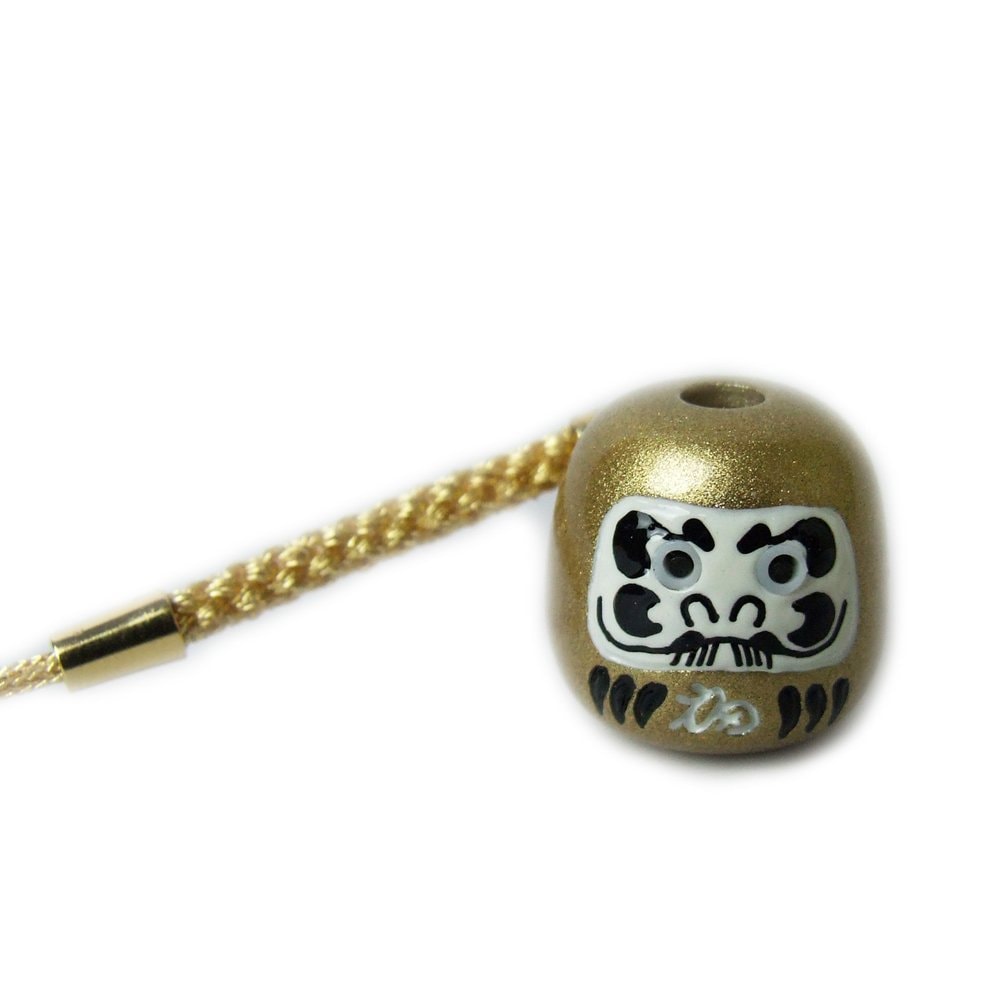 目出しだるまお守り（金） ｜白崎八幡宮