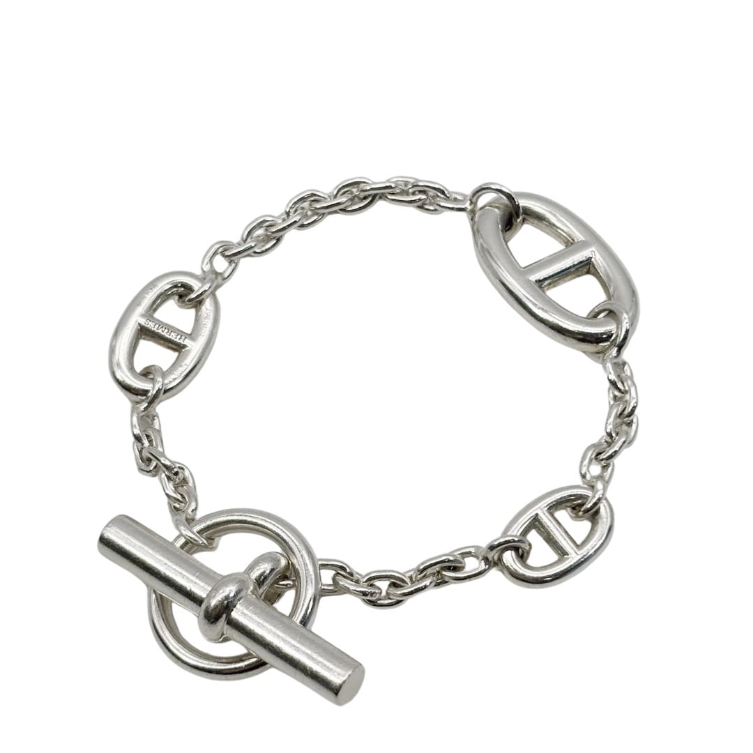 HERMES エルメス シェーヌダンクル ファランドール ブレスレット ST