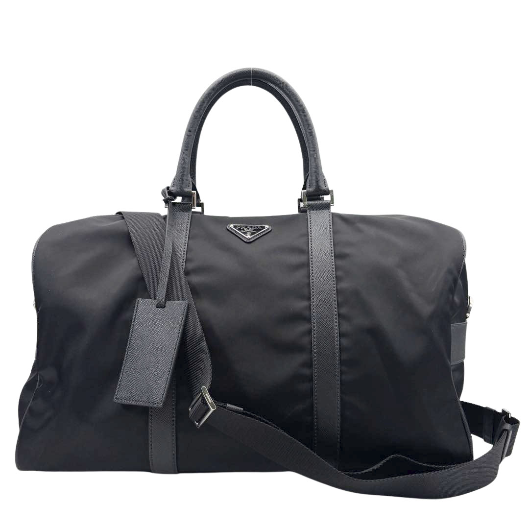 PRADA プラダ 2WAYボストンバッグ テスートナイロン/サフィアーノ