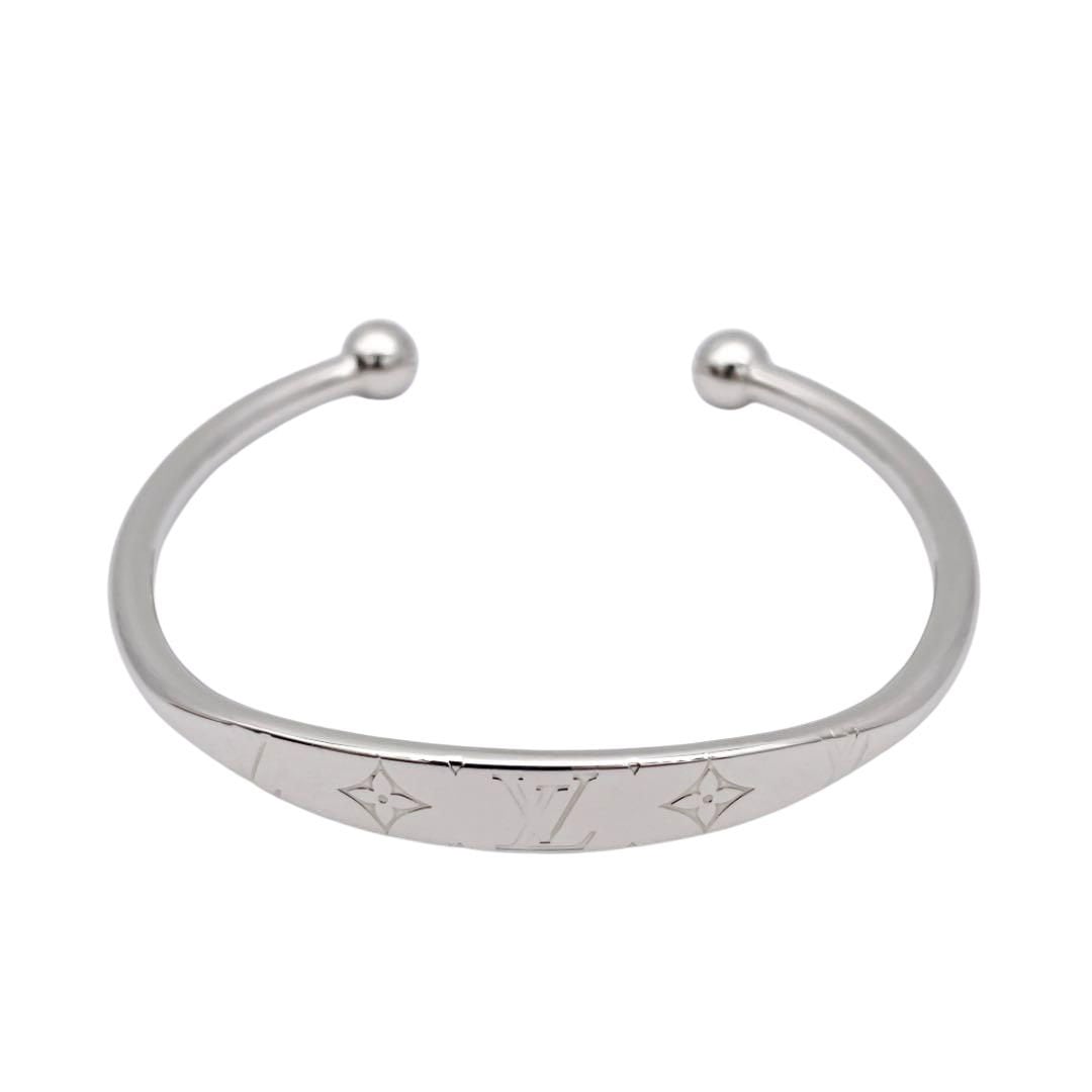 LOUIS VUITTON ルイヴィトン バングル ジョンク・モノグラム Lサイズ