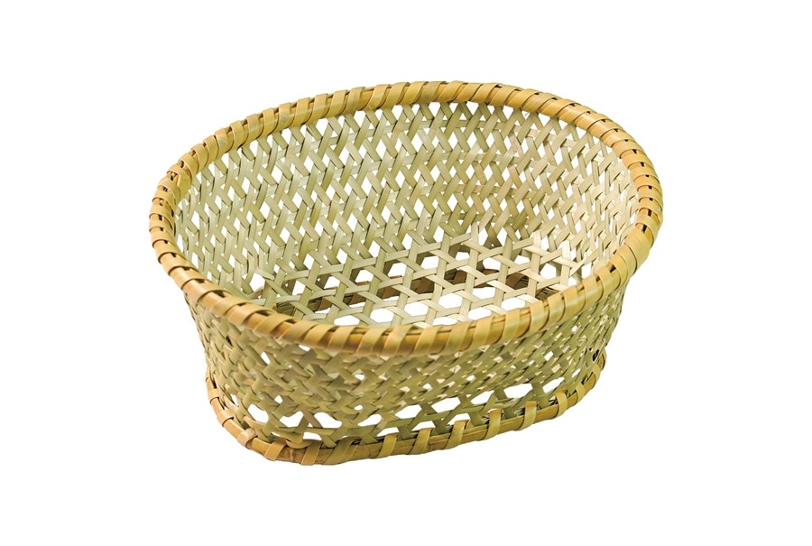 根曲がり竹の野菜かご | 根曲竹細工野村 【 北海道 スロウなお買い物