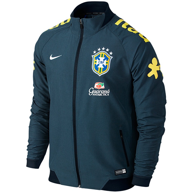 超貴重‼️ブラジル代表•選手支給品（フルスポンサー入）TRウエアUS−L