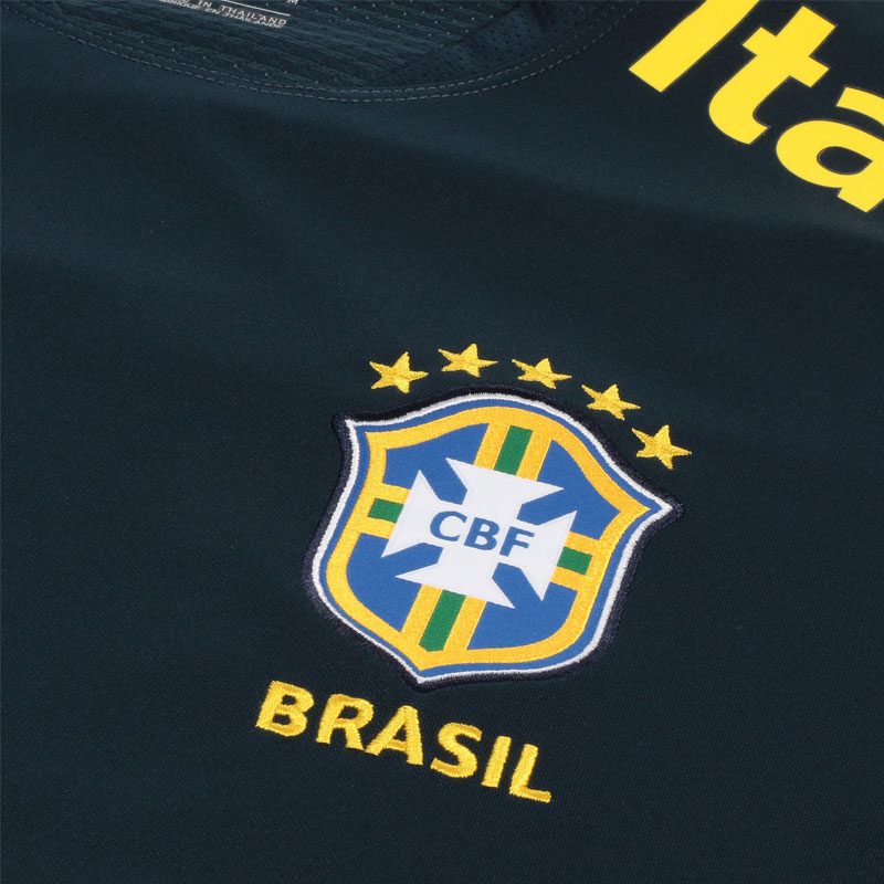 ブラジル代表トレーニングシャツ【人気スポンサー付き】練習着 NIKE